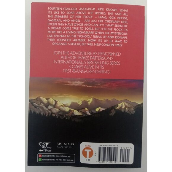 Maximum Ride Manga Vol. 1 NaRae Lee James Patterson Action Fantasy - Picture 2 of 4